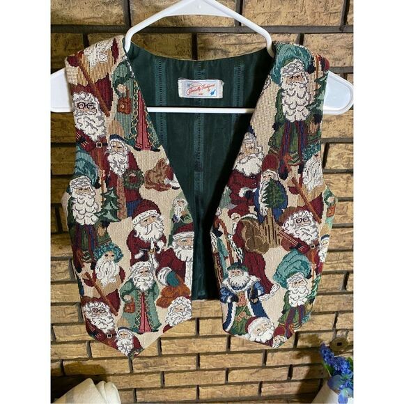 Specially Fashioned By Jane‎ Santa Vest - Picture 1 of 5